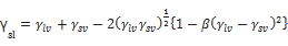 surface free energy of solid by contact angle measurment